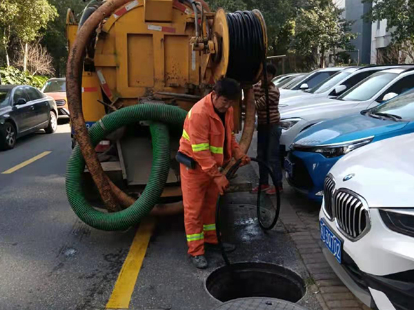 蓝田排污管道清淤